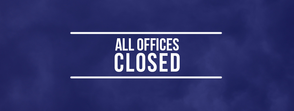 all offices closed